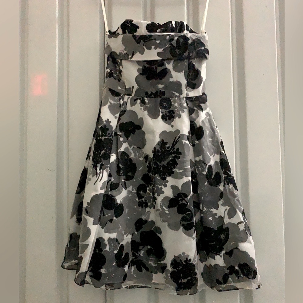 White House black market strapped dress